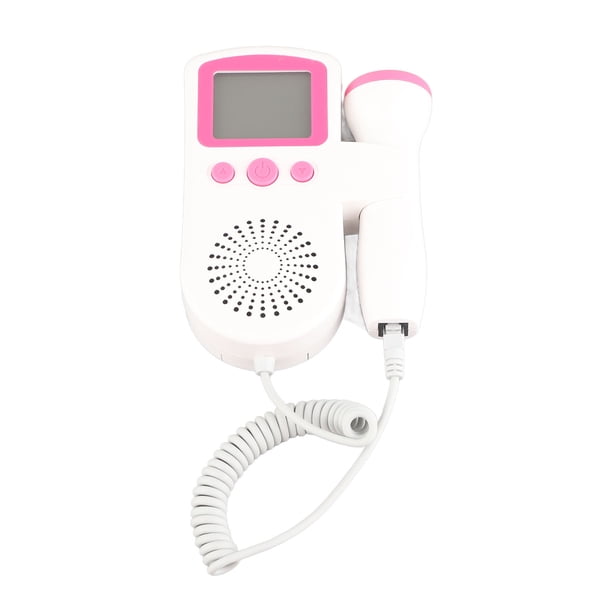 Detector de frecuencia cardíaca con sonido fetal, Monitor de latidos del embarazo Ruido Monitor de frecuencia cardíaca del bebé Doppler Monitor de frecuencia cardíaca fetal Innovación moderna