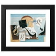 thumbnail image 2 of Louis Marcoussis 18x15 Black Modern Framed Museum Art Print Titled - La Colombe Stabbed (1927), 2 of 5
