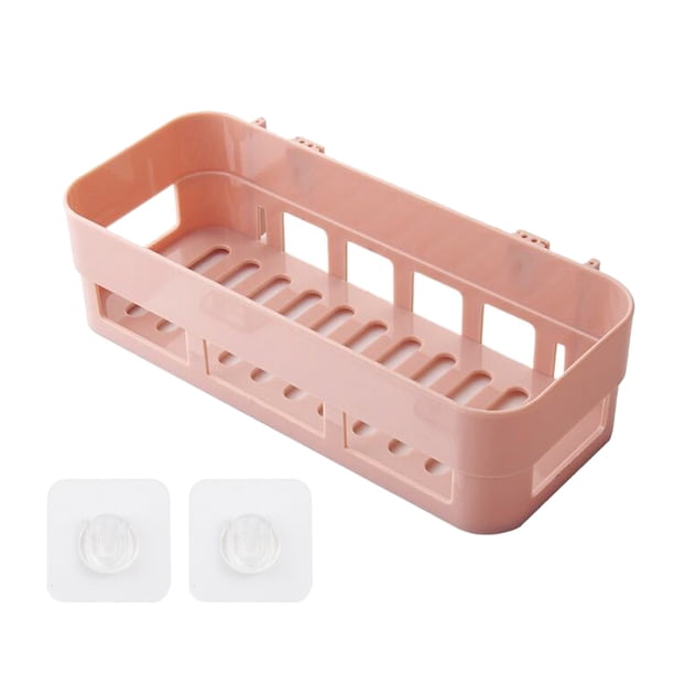 Estantería vacía abierta para cocina y baño sin perforaciones, estación de lavado para inodoro