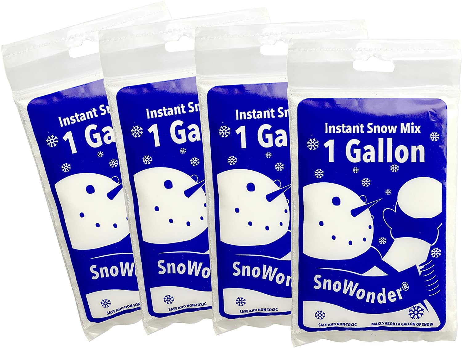 SNOWONDER Instant Snow   Mix Makes galloni di Neve  Neve Artificiale Falso Snow  
