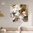 thumbnail image 3 of Earth Tones Canvas Fall Abstract Art by Art Remedy, Gallery Wrapped, 40" x 40", 3 of 7