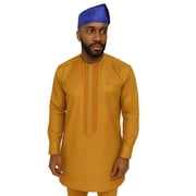 Blue Embroidered African Hand woven Aso Oke Hat