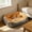 Yellow, variant on FeiFu All-in-One Soft Plush Pet Bed for Dogs Cats Thickened Warm Comfortable Calming Pet Nest Cozy Rest Bed for Small Medium Puppy Indoor Outdoor