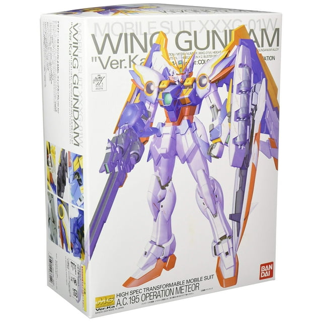 Figura de acción Bandai Hobby Wing Gundam Ver.ka escala 1/100