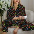 thumbnail image 6 of Sikiie Berries Pajamas for Women Set, Womens Pajama Sets, Lounge Sets for Women, 2pjs for Women-X-Large, 6 of 7