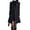 Black, variant on Vedolay Casual Jackets for Women Oversized Casual Jacket Lapel Button Up Long Sleeve Casual Jacket,Black L