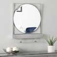 thumbnail image 3 of Meubles Anthrop Miroir Décoratif avec Rangement en Argent, 3 of 3