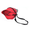 thumbnail image 2 of ATTOE Ballon de Sport Portable Basketball Football Soccer Rangement Ballon Bandoulière Simple (Rouge)-081402, 2 of 5