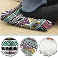 thumbnail image 5 of 22 Inch Boho Meditation Cushion Square, Dutch Velvet Floor Pillow for Yoga and Relaxation, 5 of 7