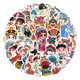 thumbnail image 1 of Pegatinas de anime de la ópera de Pekín, paquete de 50 unidades, 3-8 cm, decorativas, 1 of 5