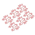 thumbnail image 2 of Cool Paper Clips, Office Clips Electroplated Crab Style 100Pcs  For Office, 2 of 8