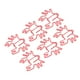 thumbnail image 5 of 100 Uds Clips de papel para niños estilo cangrejo Metal Color exquisito amplia aplicación lindos Clips de papel para oficina escuela hogar, 5 of 5