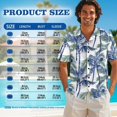 thumbnail image 7 of KUIFORTI Matching Couple Outfits Washable His and Hers Summer Outfits Quick-dry Hawaiian Palm Tree Suitable for Everyday Casual Wear 4-Way Stretch Soft and Comfortable, 7 of 7