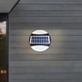 thumbnail image 1 of Aplique de pared con forma shamjiam luz solar versátil para patio cocina hogar sala de estar Arco redondo, 1 of 8