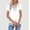 Black#2, variant on New trends for her GaThRRgYP Womens Clothes Tops,Women Fashion Summer Regular Women Short Sleeves V Neck Button Top Blue S