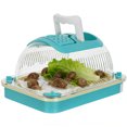 thumbnail image 4 of ADDHAT Terrario Para Caracoles Con Ventilación Y Plataforma De Descanso Ideal Para Mantenimiento En Escritorio, 4 of 6