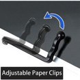 thumbnail image 3 of Support de Lecture Noir Plateau Inclinable Réglable 360 Hauteur et Angle Réglables Repose-Livres Portable Pliable, 3 of 5