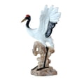 thumbnail image 2 of Figuras decorativas de pájaros Zulema Estatua en forma de grulla Resina, 2 of 8