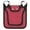 Red, variant on Spencer 3PCS Chicken Saddles with Adjustable Strap, Hen Saddle Wing Back Feather Protector Chicken Jacket Hens Aprons Poultry Protector, fits for for 5-7.6lbs