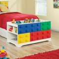 thumbnail image 1 of Sauder Primaire Table de Jeu de Rue en Blanc Doux, 1 of 8