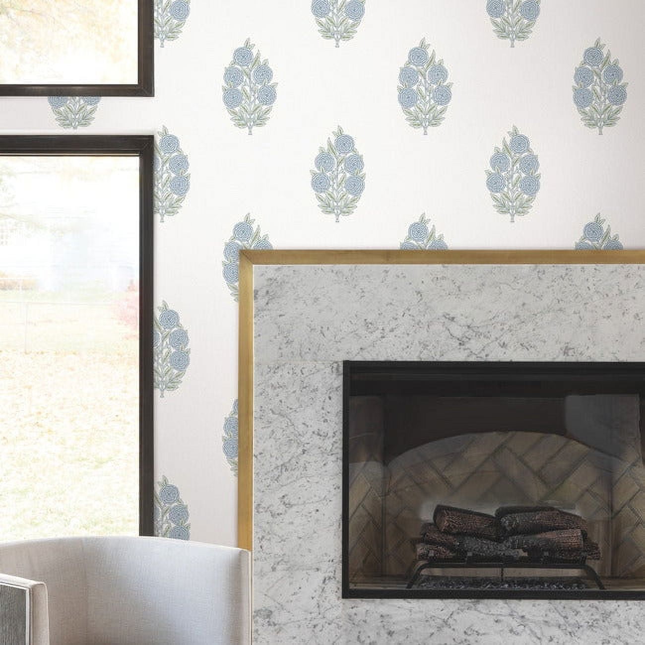 Tamara Day Dutch Floral Wallpaper