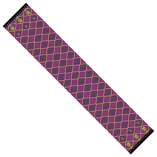 JoJo's Bizarre Adventure Kira Yoshikage Bruno Bucciarati Jotaro Joseph Joestar bufanda chal Cosplay cálido invierno regalo de Navidad Fivean unisex