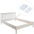 thumbnail image 1 of Support de Rail de Lit 4PCS, Ferrures de Rail de Lit Robustes Durables en Acier Inoxydable Résistant Portable pour Repose-Pieds de Cadre de Lit, 1 of 8