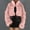 Pink-A, variant on Azrian Winter Coats for Women,Warm Fluffy Faux Fur Jackets,Plus Size Womens Ladies Solid Warm Faux Coat Jacket Winter Turn Down Collar Outerwear Fuzzy Jacket Coat Jackets for Women Clearance