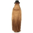 thumbnail image 5 of HPO Adult Unisex 71-Inch Long Hair Costume Set – Straight Wig with Hat & Glasses for Halloween, 5 of 8