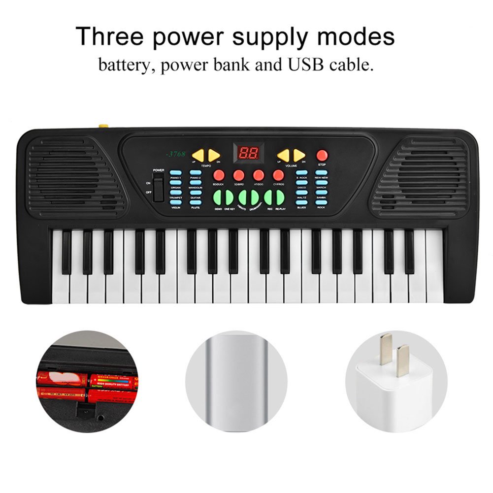 Sonew Electronic Keyboard,37Key USB Electric Piano Keyboard Kids