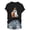 Black, variant on JOANKDMI Witch Ghost Halloween Shirts for Women Short Sleeve Pumpkin Spice Latte Graphic Tees Casual Fall Autumn Crewneck T-Shirt Novelty Holiday Party Tops