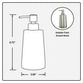 Keeney K614DSBN Premium Countertop Soap or Lotion Dispenser with Large
