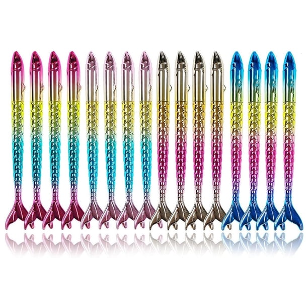 16 piezas de cuentas de diamantes de imitación, herramienta para decoración de uñas, herramientas de bordado, bolígrafos adhesivos de sirena, bolígrafo para recoger diamantes de imitación,