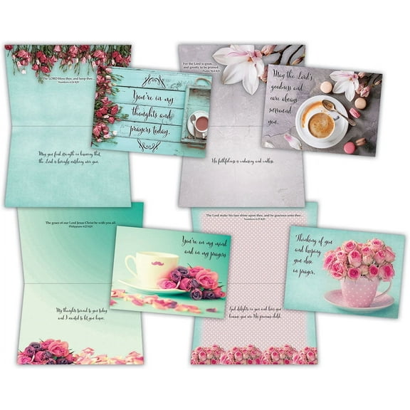 Thinking of You - Gentle Thoughts - Assorted Thinking of You Cards, Box of 12