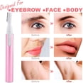 thumbnail image 6 of EXLEAF 2026 New Eyebrow Razor,Electric Eyebrow Trimmer Face Razors for Women,Multi-Function Portable Design Razors,For Home,Travel,Grooming,Pink, 6 of 7