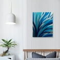 thumbnail image 4 of JRXY Inspiring Art Wall Art Abstract Sculpture Modern Decor Irradiant (Blues) Picture 2, 4 of 5