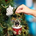 thumbnail image 4 of KCEHTA Dog Christmas Ornaments, Dog Ornaments for Christmas Tree, Christmas Dog Ornaments, Dog Christmas Tree Ornaments, Dog Themed Christmas Birthday Party Decorations, 4 of 5