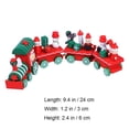 thumbnail image 2 of HEALEEP 4Set Model Railway Wooden Santa Train Sets 6 2 2 Inch Multi Colored For Kids, 2 of 7