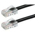 thumbnail image 1 of ZerobootCat5e Ethernet Patch Cable - RJ45_ Stranded_ 350Mhz_ UTP_ Pure Bare Copper Wire_ 24AWG_ 25ft_ Black, 1 of 2