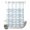 Blue, variant on No Hook Shower Curtain, Blue Stripes Shower Curtains for Bathroom with See Through Top Window, Modern Gradient Abstract Ocean Waves Lines Waterproof & Washable Bath Curtain Extra Long 72"x96"