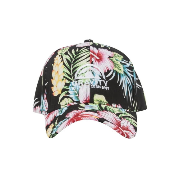 Gravity Outdoor Co. Hibiscus Adjustable Baseball Cap