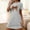 Gray, variant on VgaVtl Gray Sleepshirt for Women Plus Size Short Sleeve Night Shirts for Women Sleepwear Holiday Bow Print Comfy Nightgowns