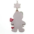 thumbnail image 2 of Kurt Adler 5.25-Inch Pink and White Personalized Snowman "Baby's 1st Christmas" Ornament, 2 of 2