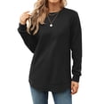 thumbnail image 2 of OutfitShow Sweatshirts for Women Casual Long Sleeve Crewneck Shirts Tunic Tops,Sizes S-3XL, 2 of 8