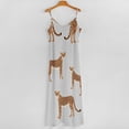 thumbnail image 5 of Cheetah Seamless Pattern Repeat Sleeveless Dress Women's Evening Dress Womans Clothing, 5 of 9