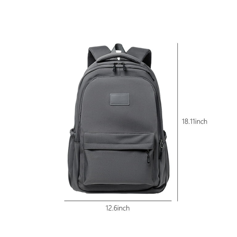 COFEST Schoolbags Shoulder Bag College Backpack College Bags For Women Lightweight Travel Rucksack Casual Daypack Laptop Backpacks For Men Women Gray Walmart