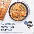 thumbnail image 3 of Viking 3-Ply Non Stick Frying Pan, 8 Inch Hybrid Plus Stainless Steel Kitchen Cookware, Silver, 3 of 7
