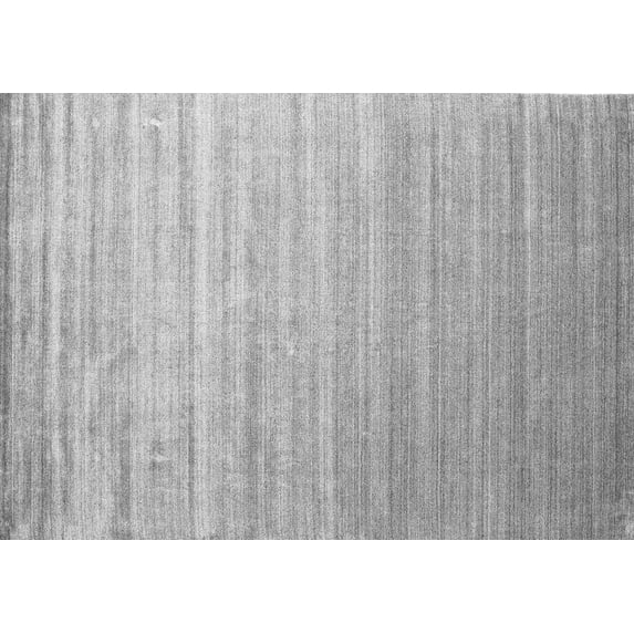 Ahgly Company Indoor Rectangle Abstract Gray Contemporary Area Rugs, 7' x 10'