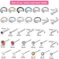 thumbnail image 2 of 158 Pieces Ear Piercing Gun Kit Disposable Self Earring Pierce Tool Nose Body Navel Stud Machine for Women Ladies, 2 of 6
