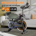 thumbnail image 5 of Exercise Bike Indoor Stationary Bike Cycling Bicycle for Home Gym 300 lbs Weight Capacity Adjustable Seat/Handlebar for Cardio Workout Office, 5 of 9